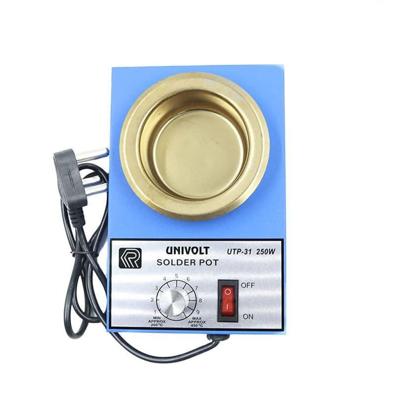 UNIVOLT UTP-31 250W Solder Pot - Pot Diameter 80mm - View 2