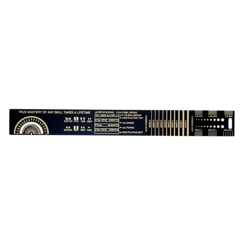 25CM PCB Ruler For Electronic Engineers Measuring Tool PCB Reference Ruler Chip IC SMD Diode Transistor Package Electronic - View 3