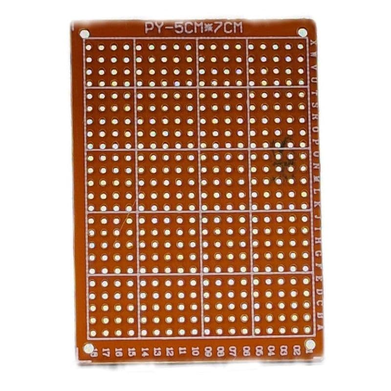 DM1824 Single Sided Phenolic PCB (70x50)mm - View 2
