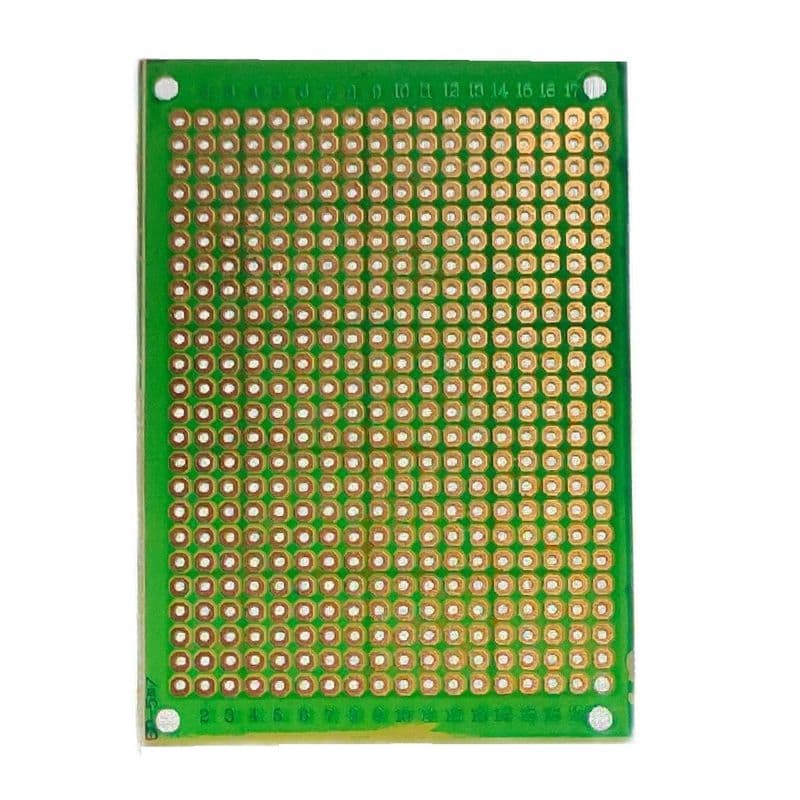 DM1824 Single Sided Glass PCB (70x50)mm - View 1