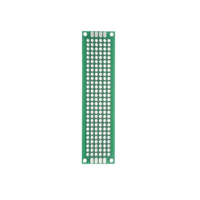 DM0628PTH Double Sided Glass PCB (80x20)mm - View 2
