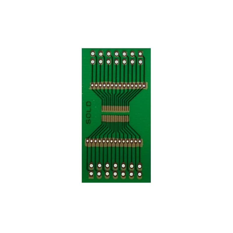 28 SSOP IC Single Sided Glass PCB (45x23)mm - View 1