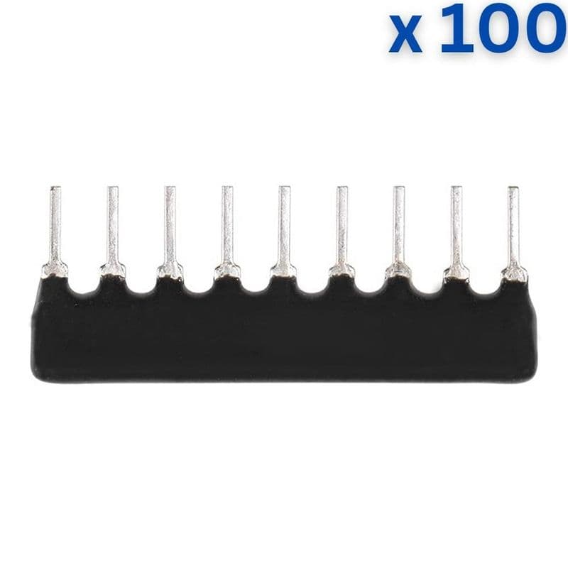 47K Ohm 9 Pin Resistor Network - View 3
