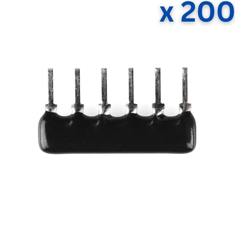 10K Ohm 6 Pin Resistor Network - View 2