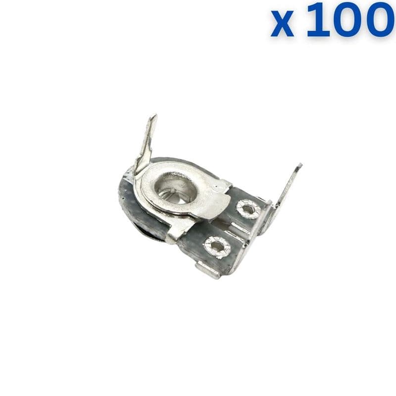 EP085 100 Ohm Variable Resistor Metal Preset Trimpot - View 3