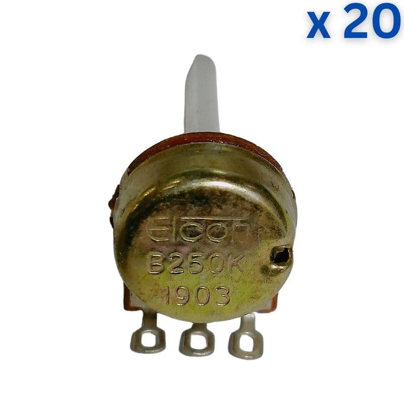 220K/250K Ohm Linear 16mm Potentiometer - View 3