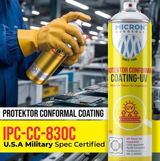 Protektor Conformal Coating for PCBs, Electronics | Military Grade - View 2