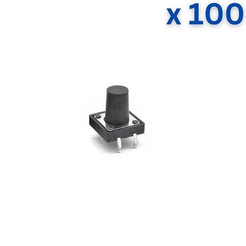 Tactile Push Button Switch 12X12X8.5 - View 3