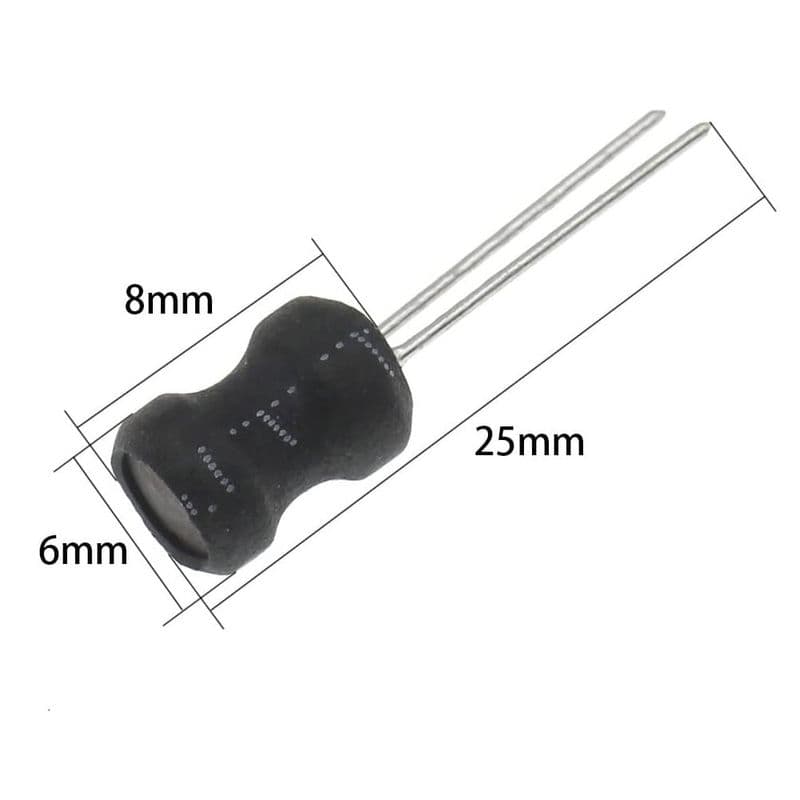 2mH 6*8mm DIP Power Inductor - View 2