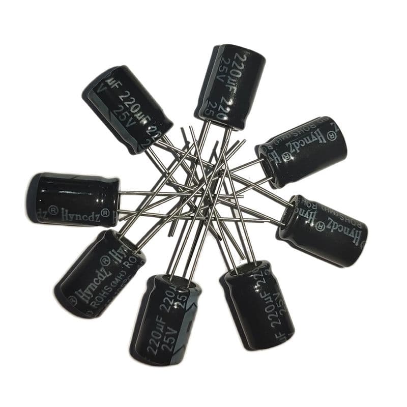 2200uF 25V Electrolytic Capacitor - Hyncdz - View 2