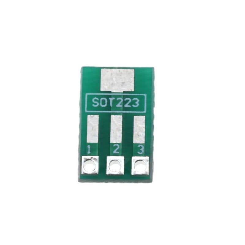 SOT89 to DIP SOT223 1.5mm Double Sided Glass PCB - View 2