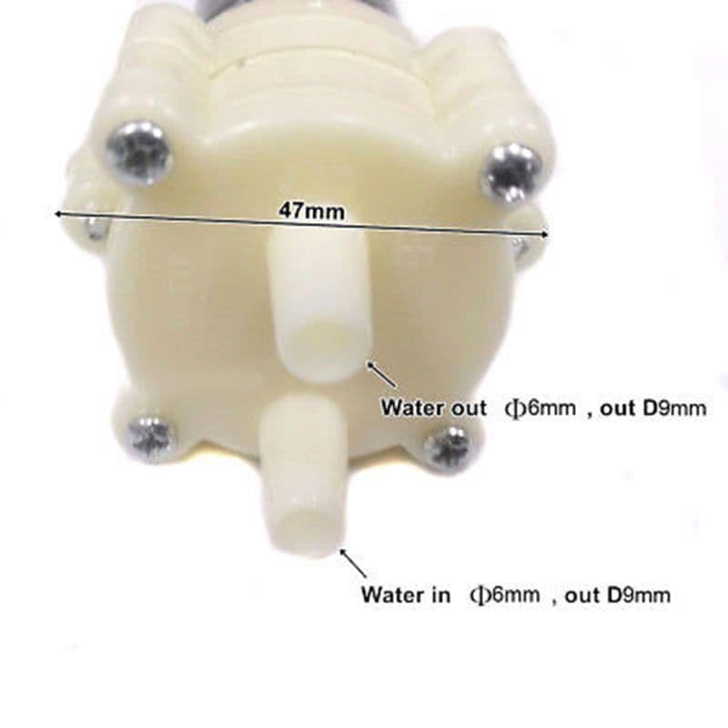 R385 6-12V DC Diaphragm Based Mini Aquarium Water Pump - View 2