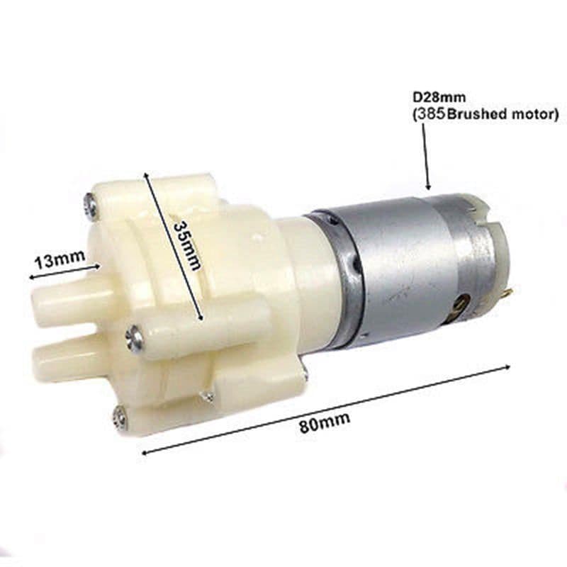 R385 6-12V DC Diaphragm Based Mini Aquarium Water Pump - View 3