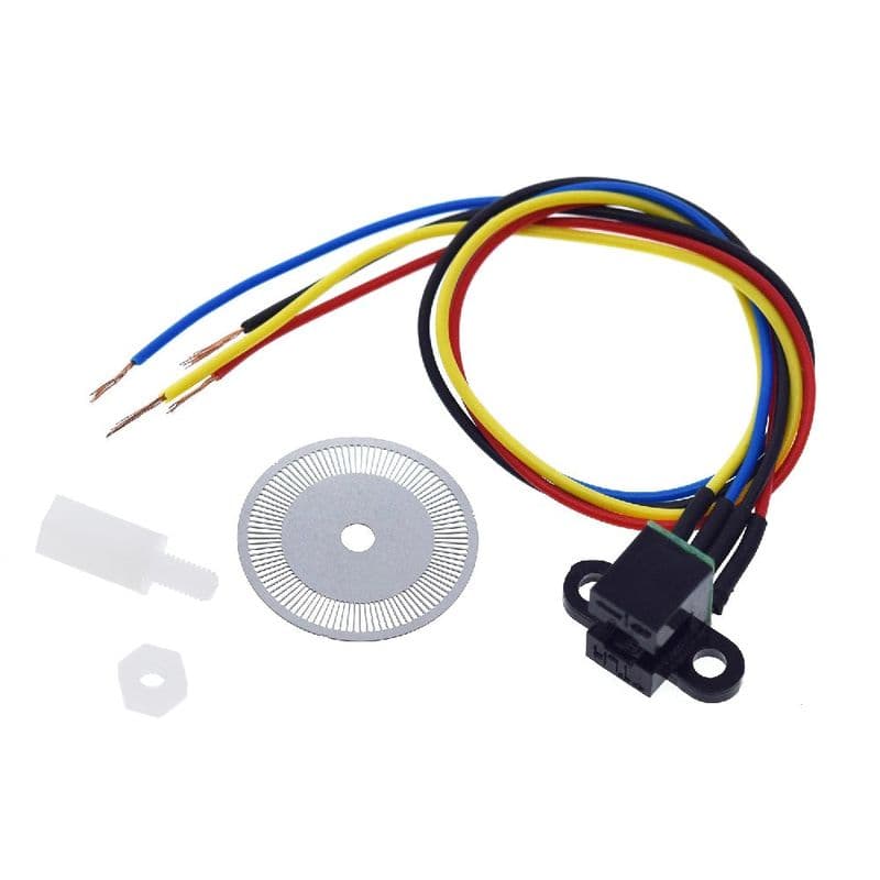 Photoelectric Speed Sensor Encoder Coded Disc Code Wheel - View 3