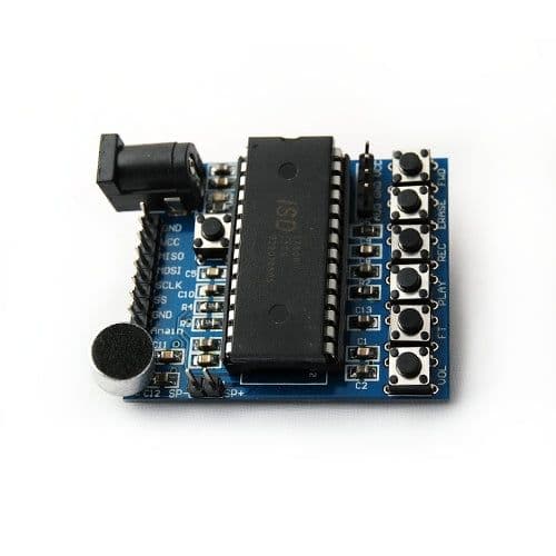 ISD1760 Voice Recording and Playback Module - View 2