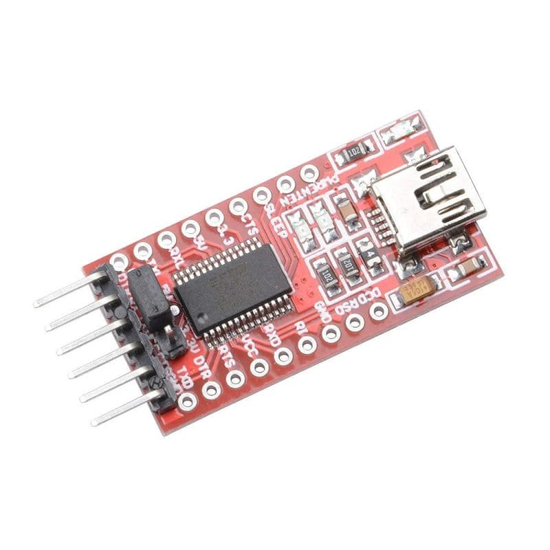FT232RL USB TO UART TTL 5V 3.3V Serial Adapter Module - View 1