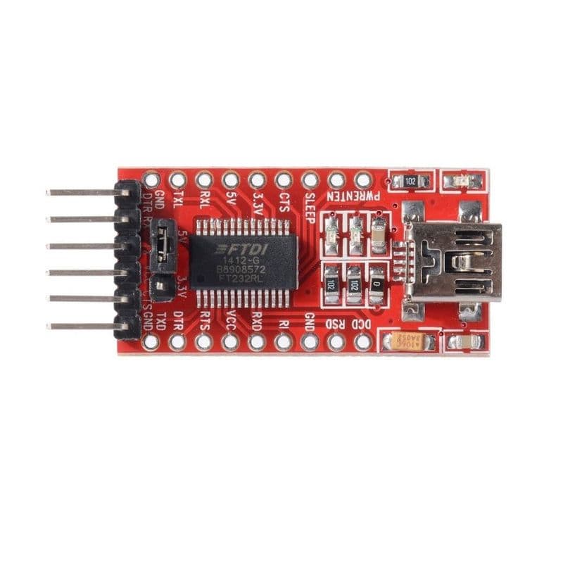 FT232RL USB TO UART TTL 5V 3.3V Serial Adapter Module - View 2