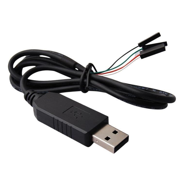 PL2303 - USB to TTL Enclosed with Cable - View 1