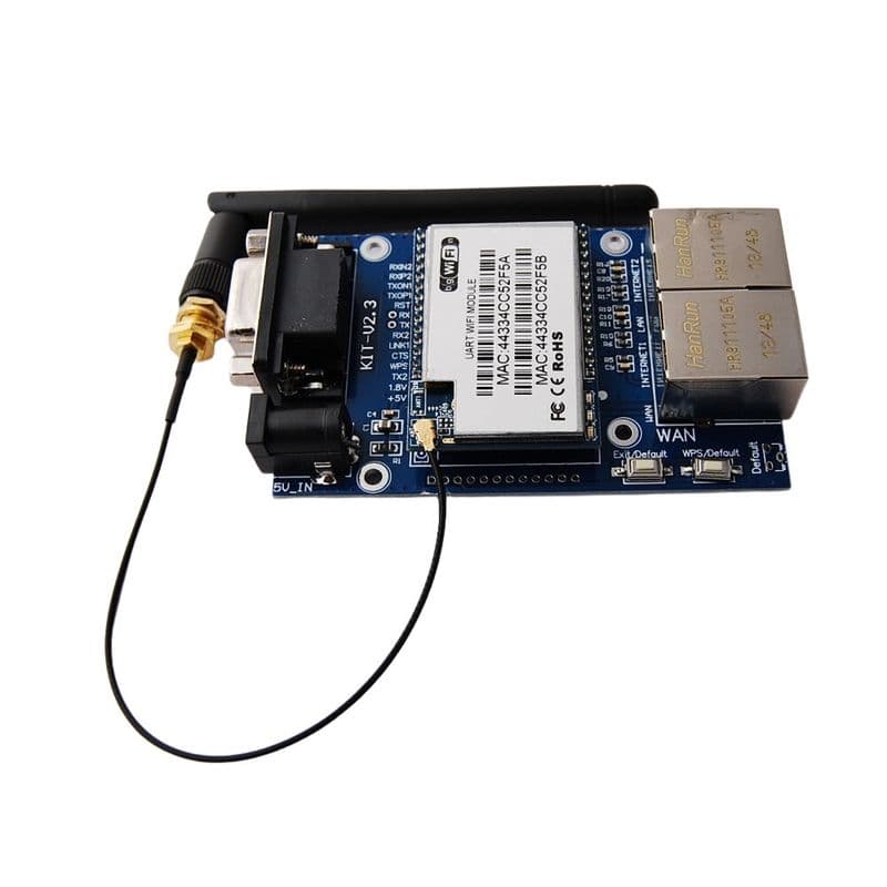 HLKRM04 WiFi Module with Board - View 2