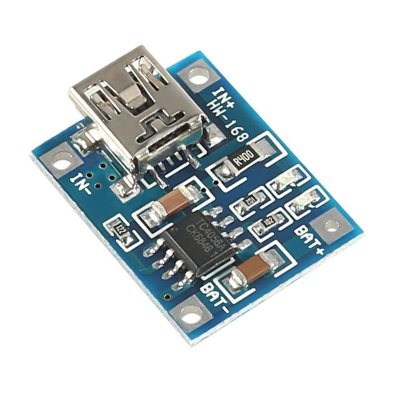 TP4056 1A Li-Ion Battery Charging Board Mini USB - View 2