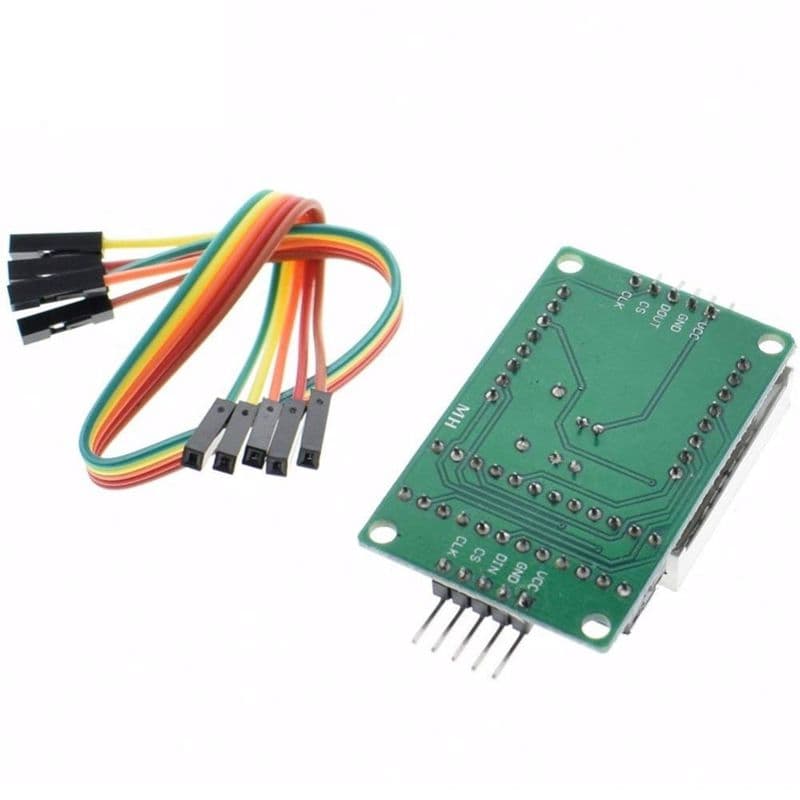 MAX7219 8x8 LED Dot Matrix Display Module - View 3