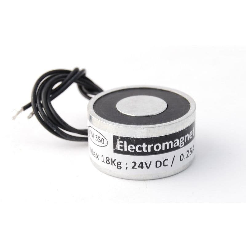 Electromagnet - Max 18kg - 24V DC/0.25A - View 1