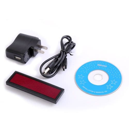Moving Message Display Module - Red - View 1