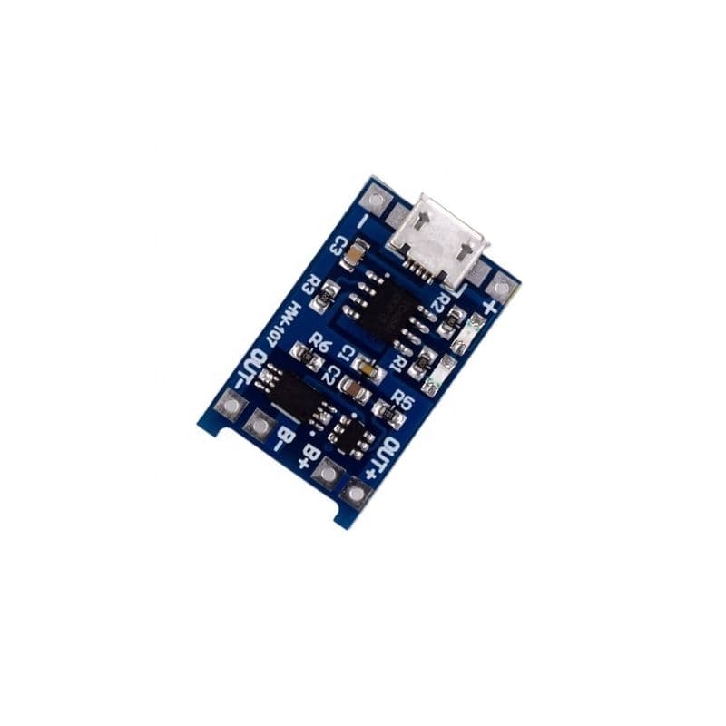 TP4056 1A Li-Ion Battery Charging Board Micro USB with Current Protection - View 2