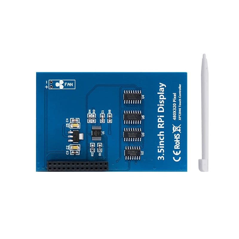3.5 inch TFT LCD Touch Screen Display for Raspberry Pi - View 3