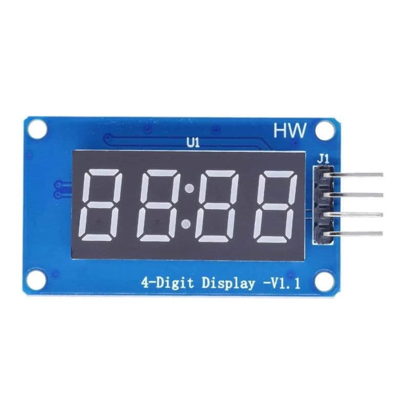 TM1637 4 Bits Digital Tube LED Display Module With Clock Display - View 2