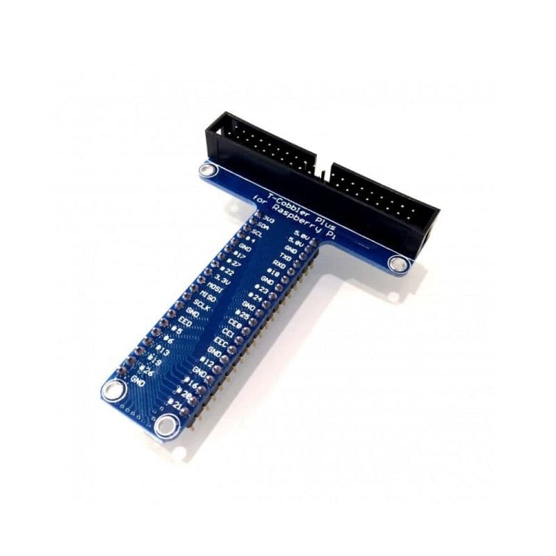 T Cobbler Breakout Board for Raspberry Pi with Cable - View 1