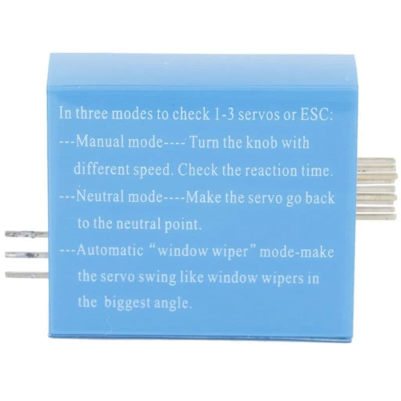Digital Multi Servo Tester ESC CCPM Consistency Master Speed Control - View 3