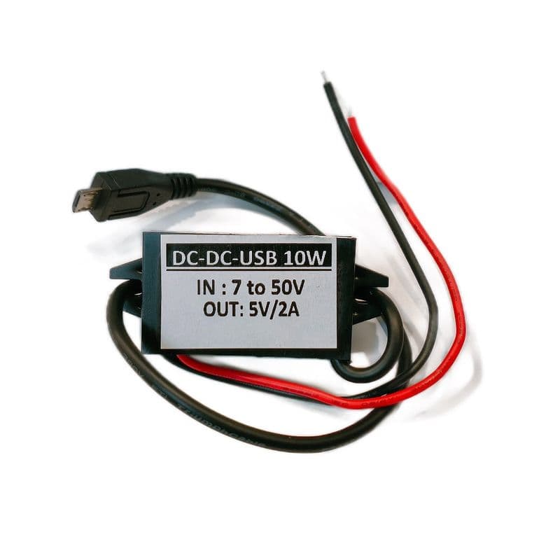 DC to DC Car Power Converter Adapter 7V-50V To 5V/2A Step-Down Buck Module - View 2