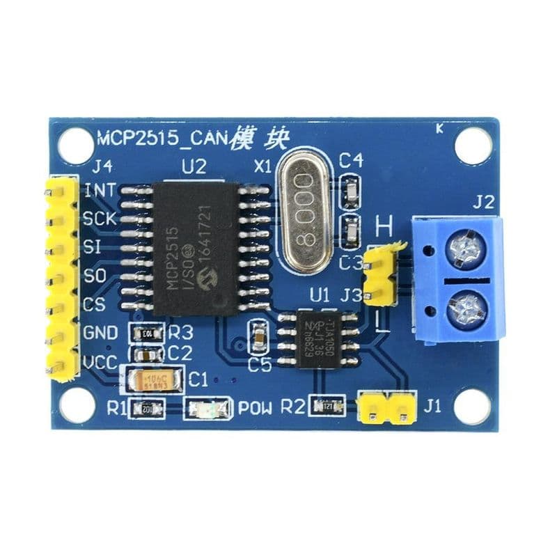 MCP2515 CAN Bus Module with TJA1050 Transreceiver - View 2