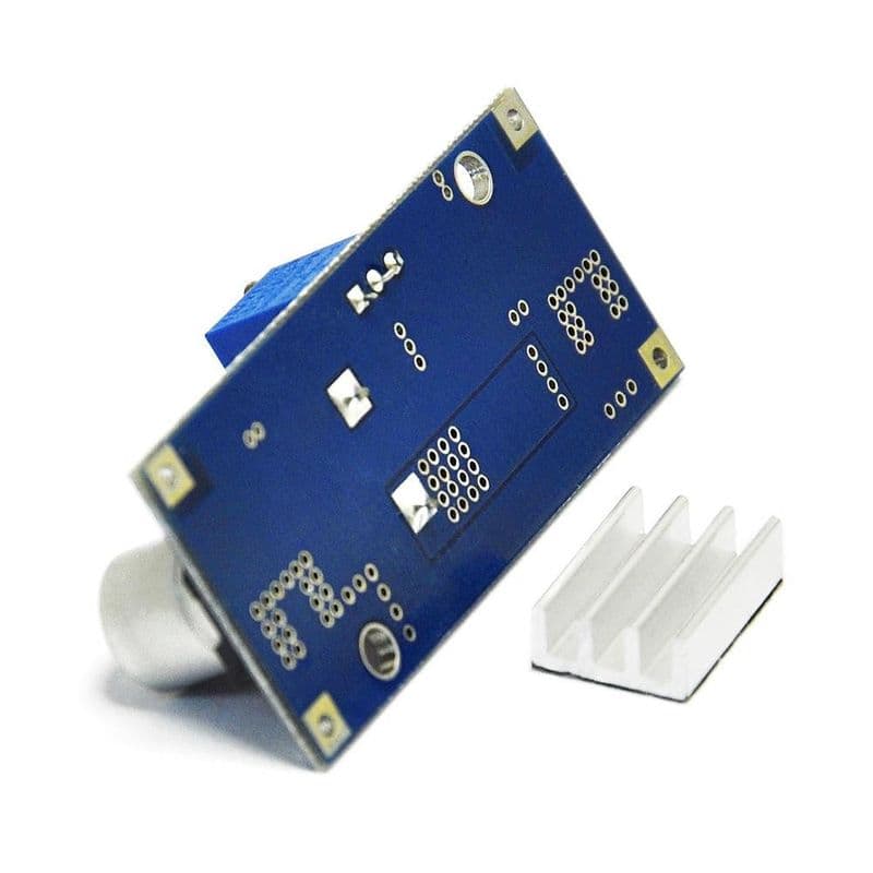 XL4015 5A DC-DC Step Down Adjustable Power Supply Buck Module LED with Heatsink - View 3