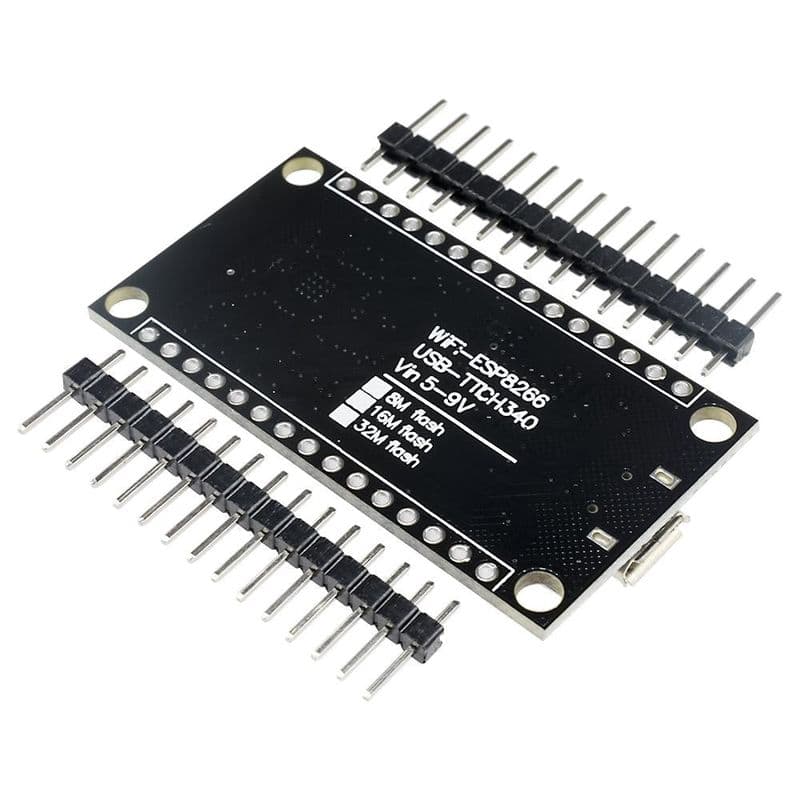 NodeMCU V3 WIFI module integration of ESP8266 + extra memory 32M flash, USB-serial CH340G - View 3