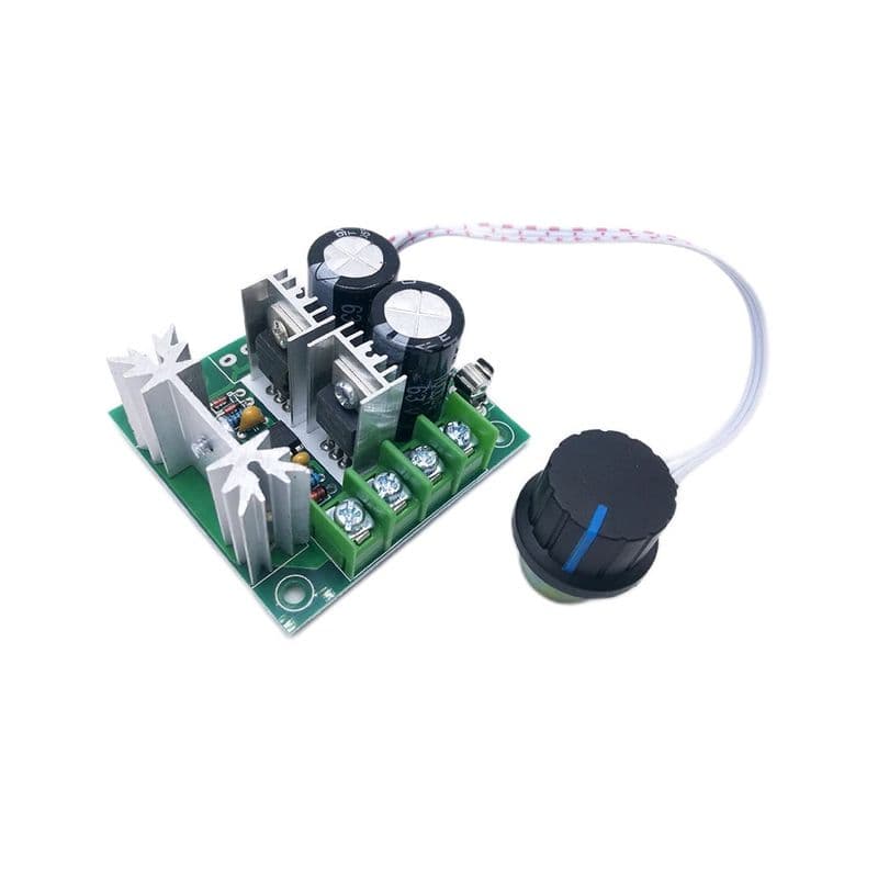 12V-40V 10A DC Motor PWM Speed Control Switch Governor - View 1