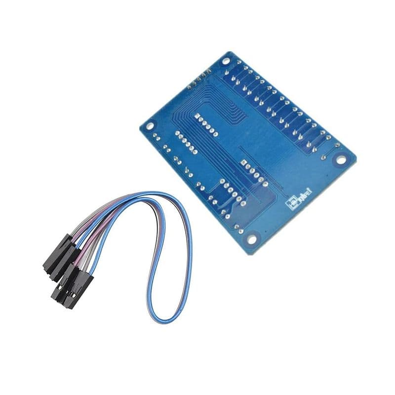 TM1638 8-Bit Button Digital LED Display Module - View 3