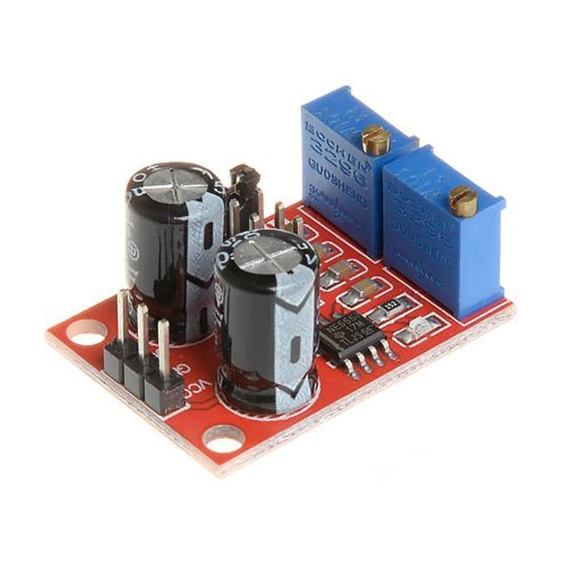 NE555 Frequency Adjustable Pulse Generator Module - View 1