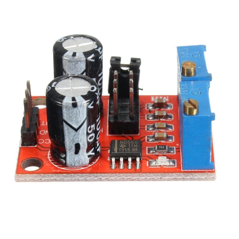 NE555 Frequency Adjustable Pulse Generator Module - View 2