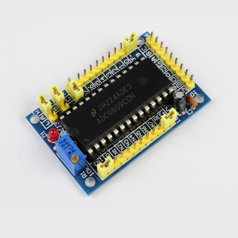 ADC0809 DIY Kits AD 8 Channel Analog to Digital Conversion Module - View 1