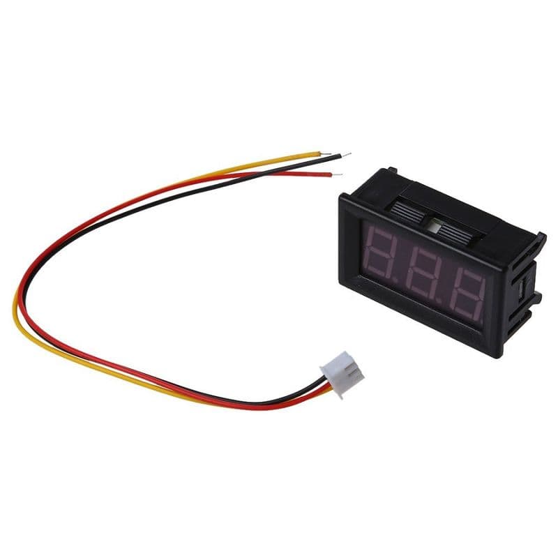 0-100V (99.9V) DC Digital Voltmeter Panel Dc 0.56 Inch - View 1