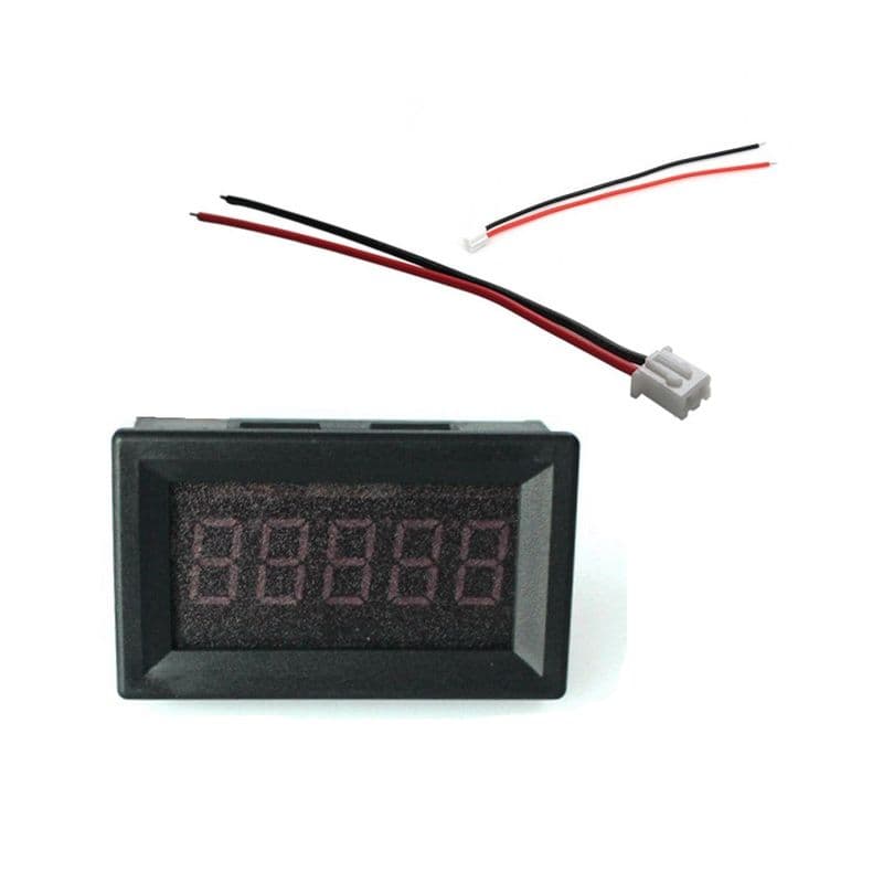 0.36" 5 Digits 0-3.0000A DC Ammeter Digital Amp Ampere Panel Meter Red LED Electric Current Tester Gauge - View 1