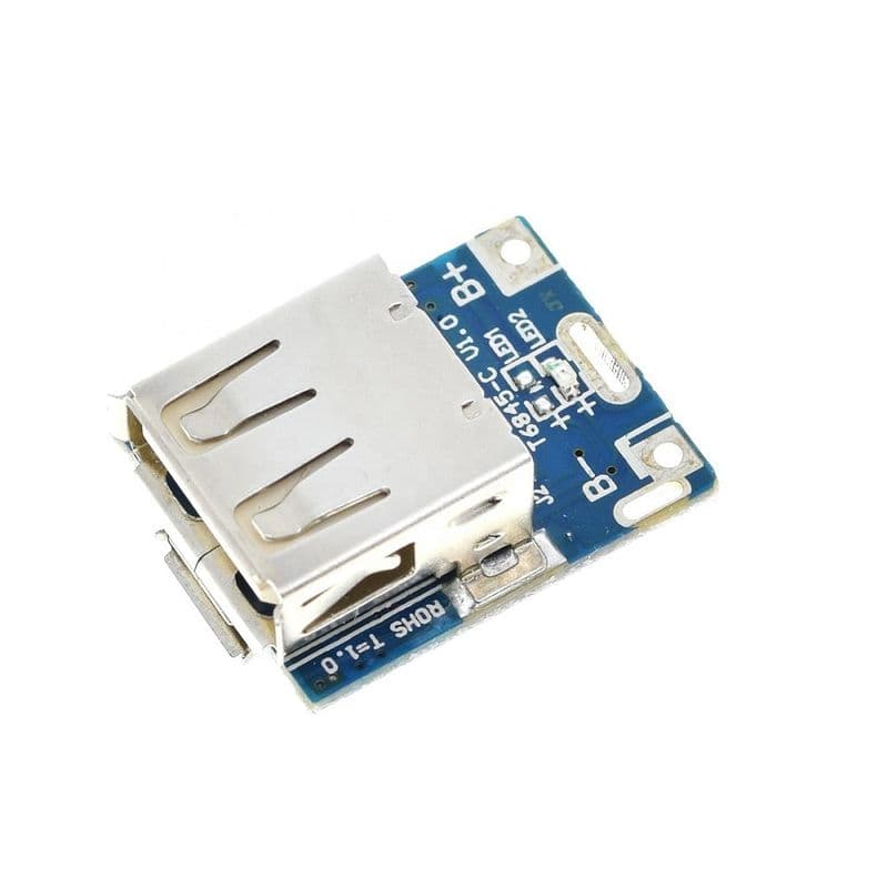 5V Step-Up Power Module Lithium Battery Charging Protection Board USB For DIY Charger - View 1