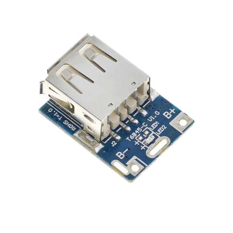 5V Step-Up Power Module Lithium Battery Charging Protection Board USB For DIY Charger - View 2