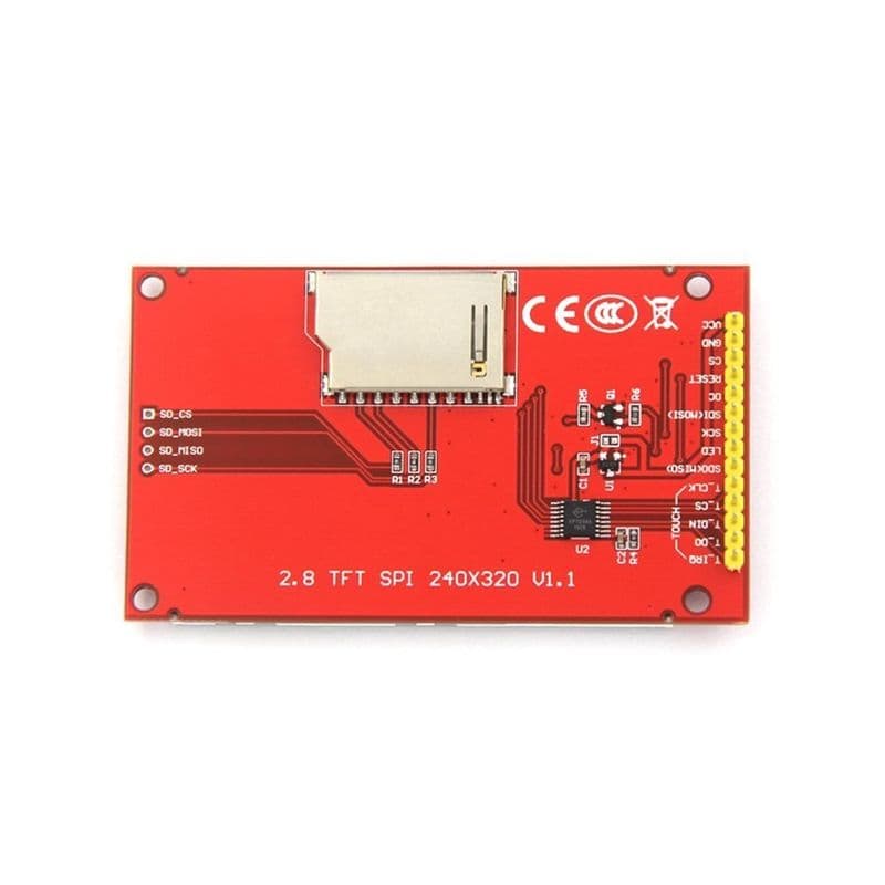 2.8 inch SPI Screen Module TFT Interface 240 x 320 without Touch - View 3