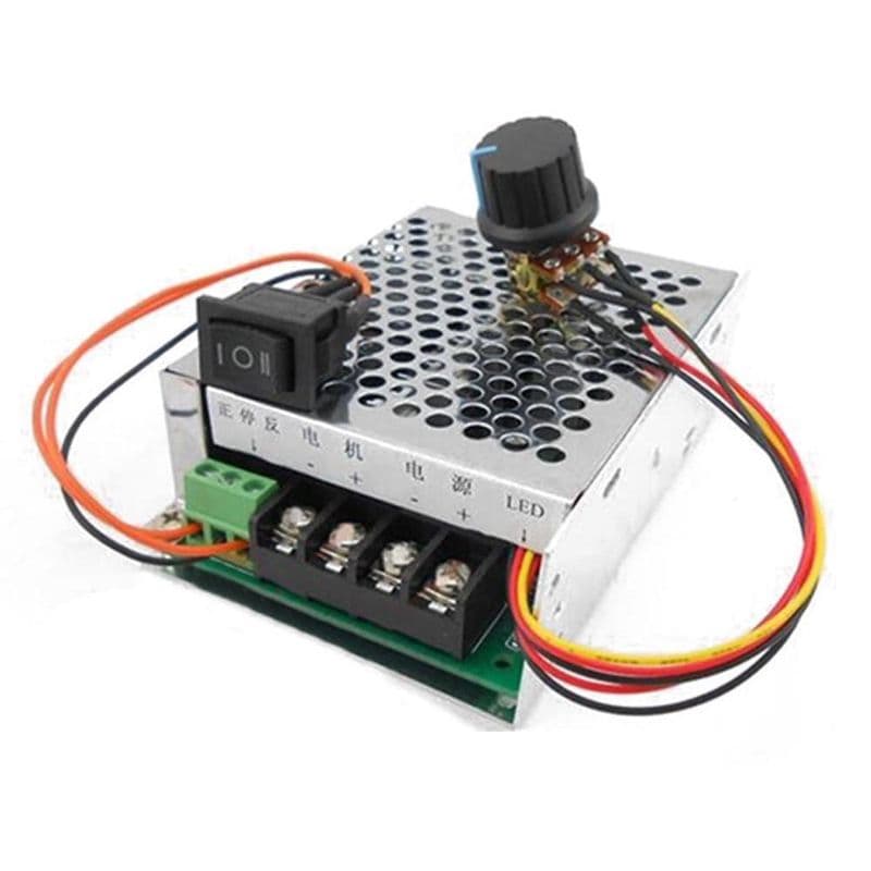 10-50V 40A PWM DC Motor Speed Controller Regulator CW CCW Reversible Pulse Driver - View 3