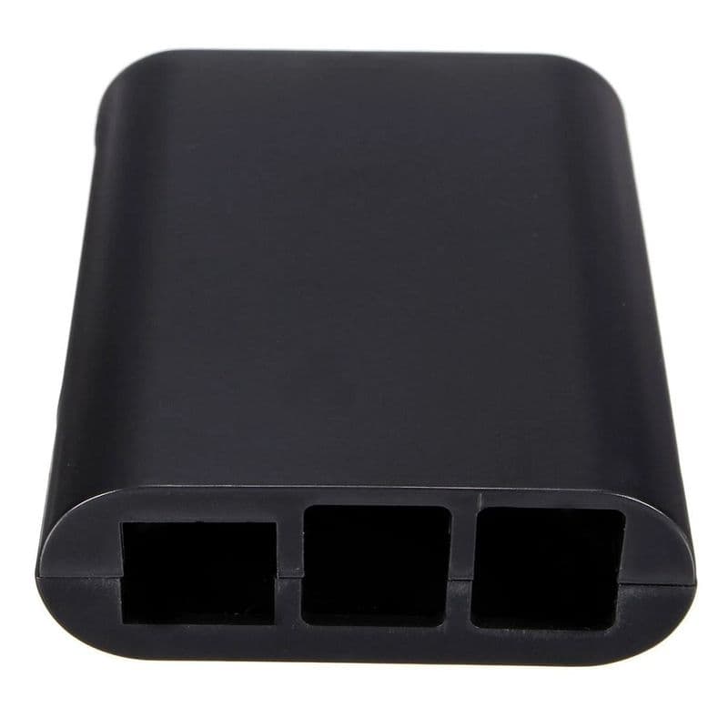 Black Cover Case Shell For Raspberry Pi Model B+ - View 2