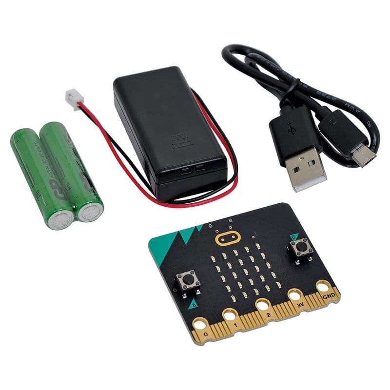BBC Micro:Bit V2.21 Go Kit Educational Single Board Computer Portable DIY Projects - View 1