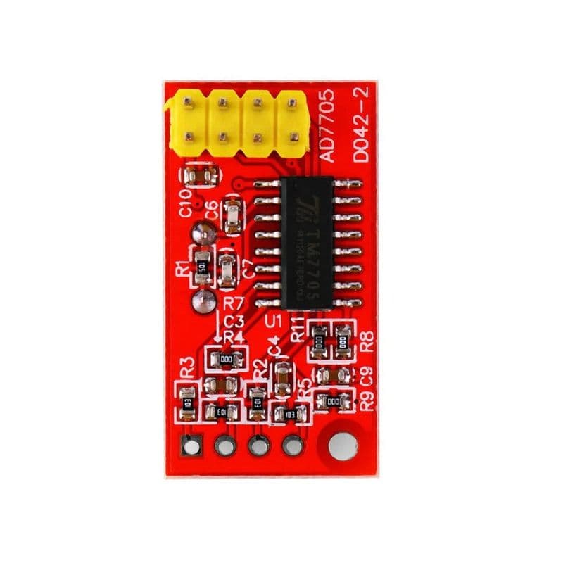 AD7705 Dual 16 Bit ADC Data Acquisition Module SPI Interface - View 2